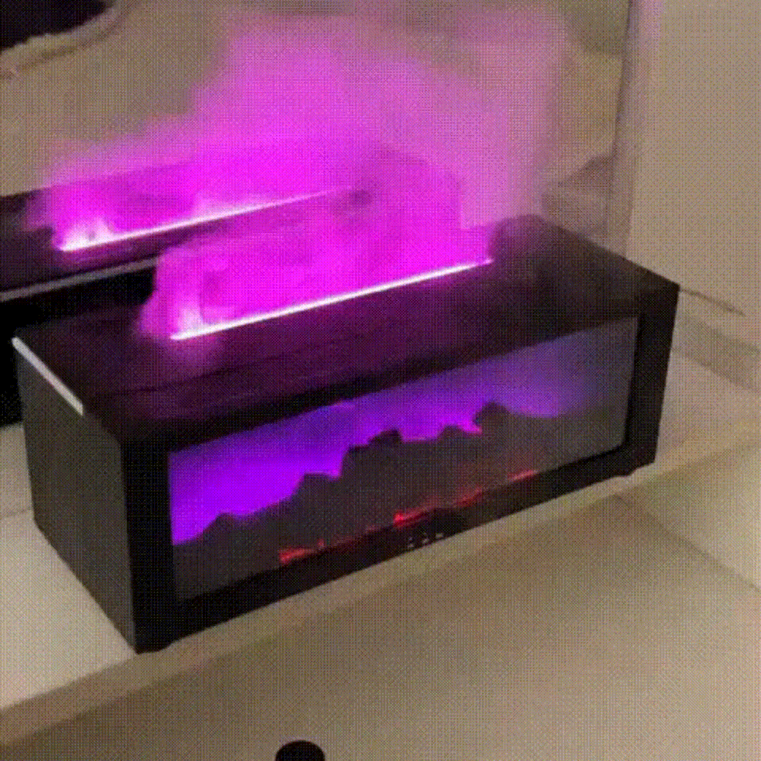 HomeMist™ - 🔥Humidificador Efecto Fuego🧘
